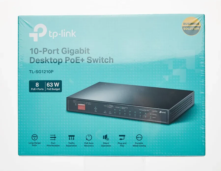 Коммутатор TP-Link TL-SG1210P