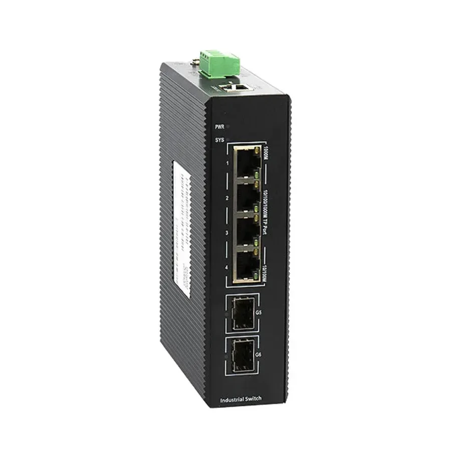 Коммутатор BDCOM IES200-V25-2S4P индустриальный — 3