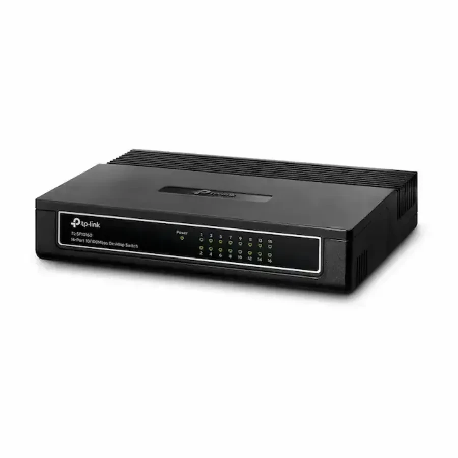 Коммутатор TP-Link TL-SF1016D, 16 портов 10/100