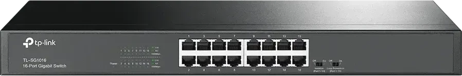 Коммутатор TP-Link TL-SG1016, 16 гигабитных портов
