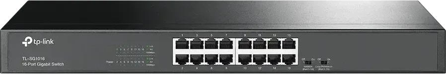 Коммутатор TP-Link TL-SG1016, 16 гигабитных портов — 5