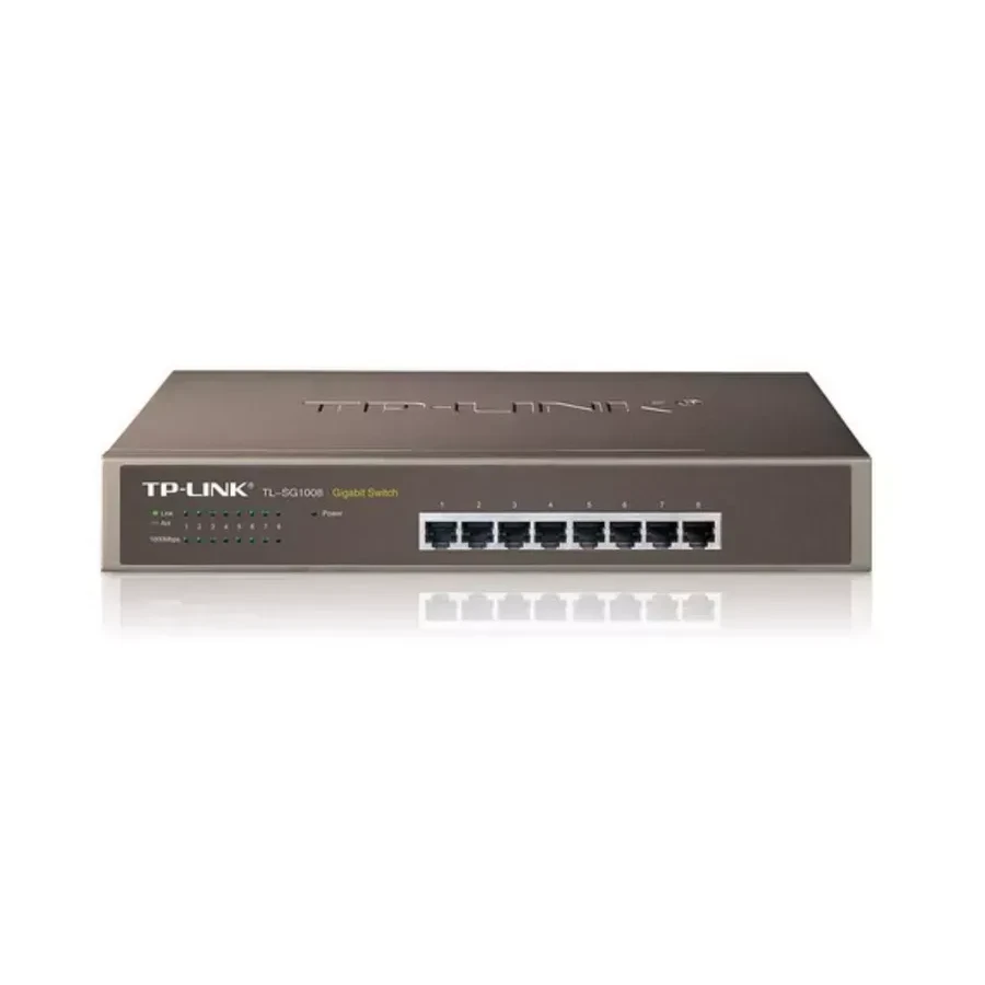 Коммутатор TP-Link TL-SG1008, 8 гигабитных портов