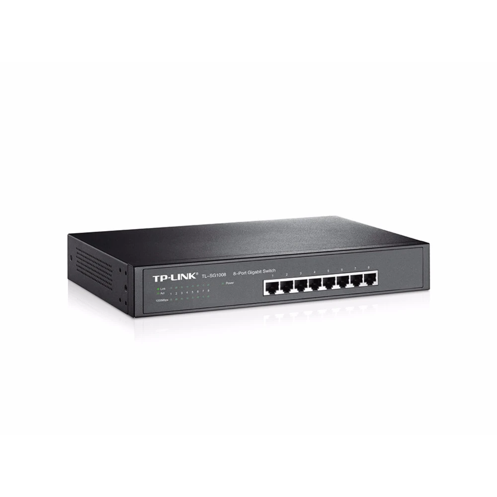 Коммутатор TP-Link TL-SG1008, 8 гигабитных портов — 5