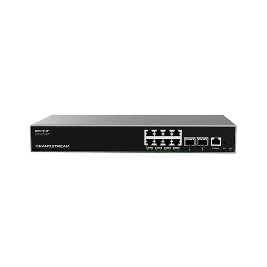 Коммутатор Grandstream GWN7811, управляемый PoE