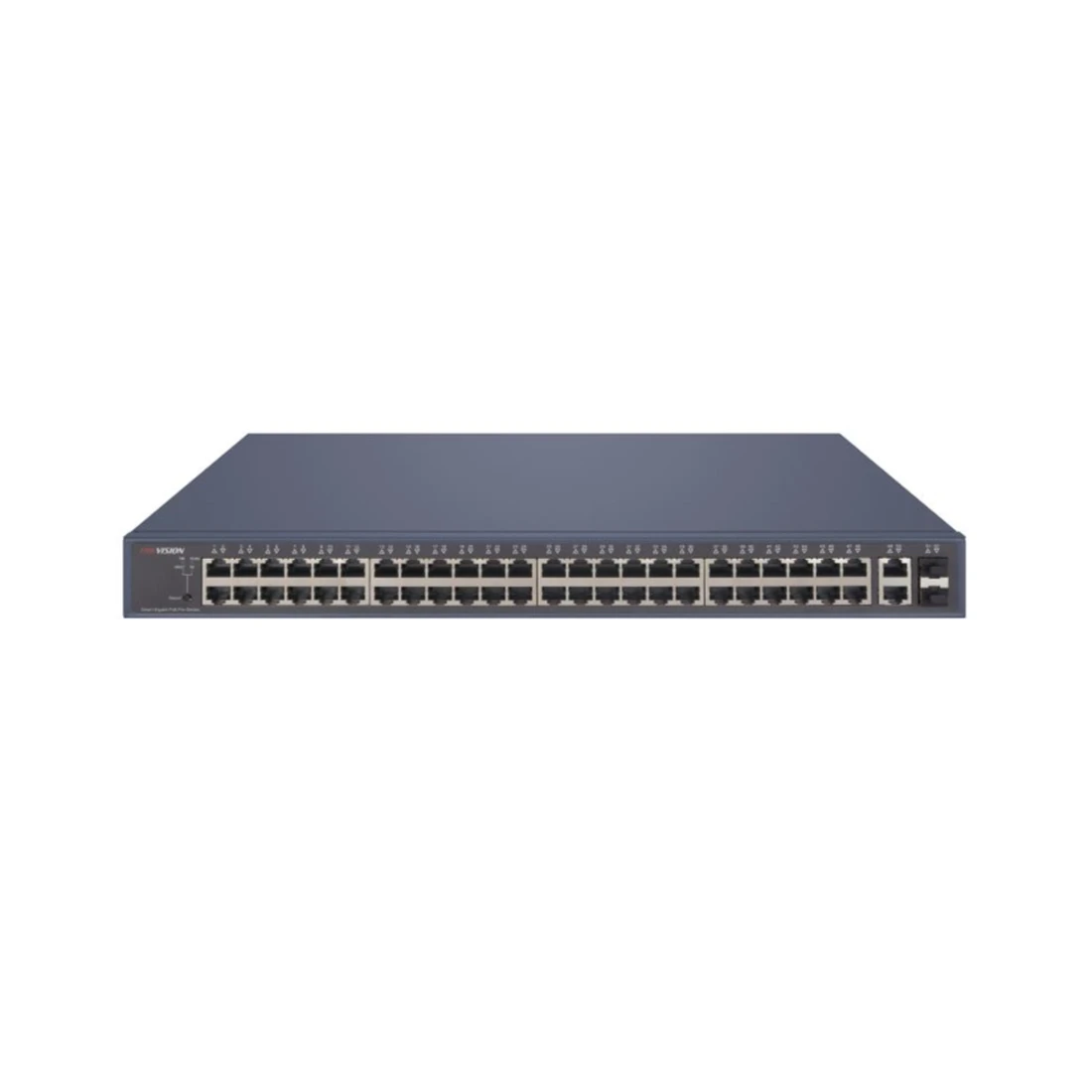 Коммутатор Hikvision DS-3E1552P-SI, 48 PoE+ SFP