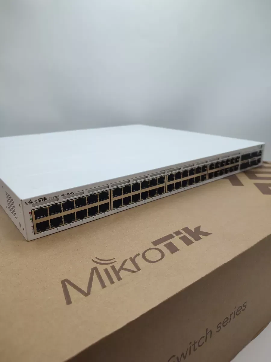 Коммутатор MikroTik CRS354-48P-4S+2Q+RM — 2