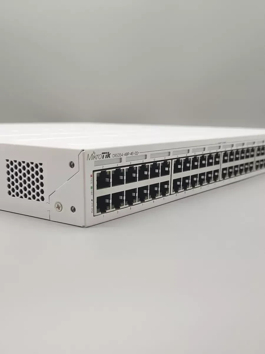 Коммутатор MikroTik CRS354-48P-4S+2Q+RM — 3