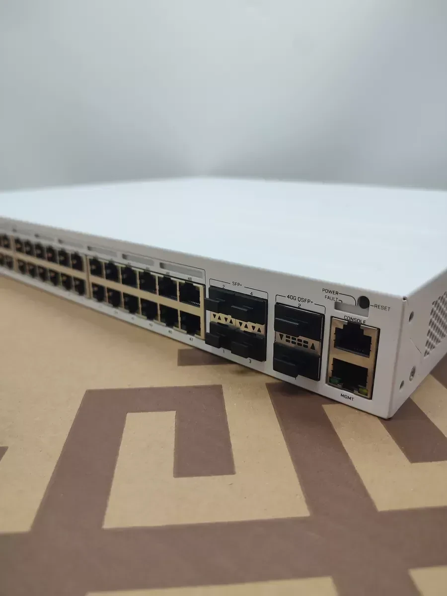 Коммутатор MikroTik CRS354-48P-4S+2Q+RM — 5