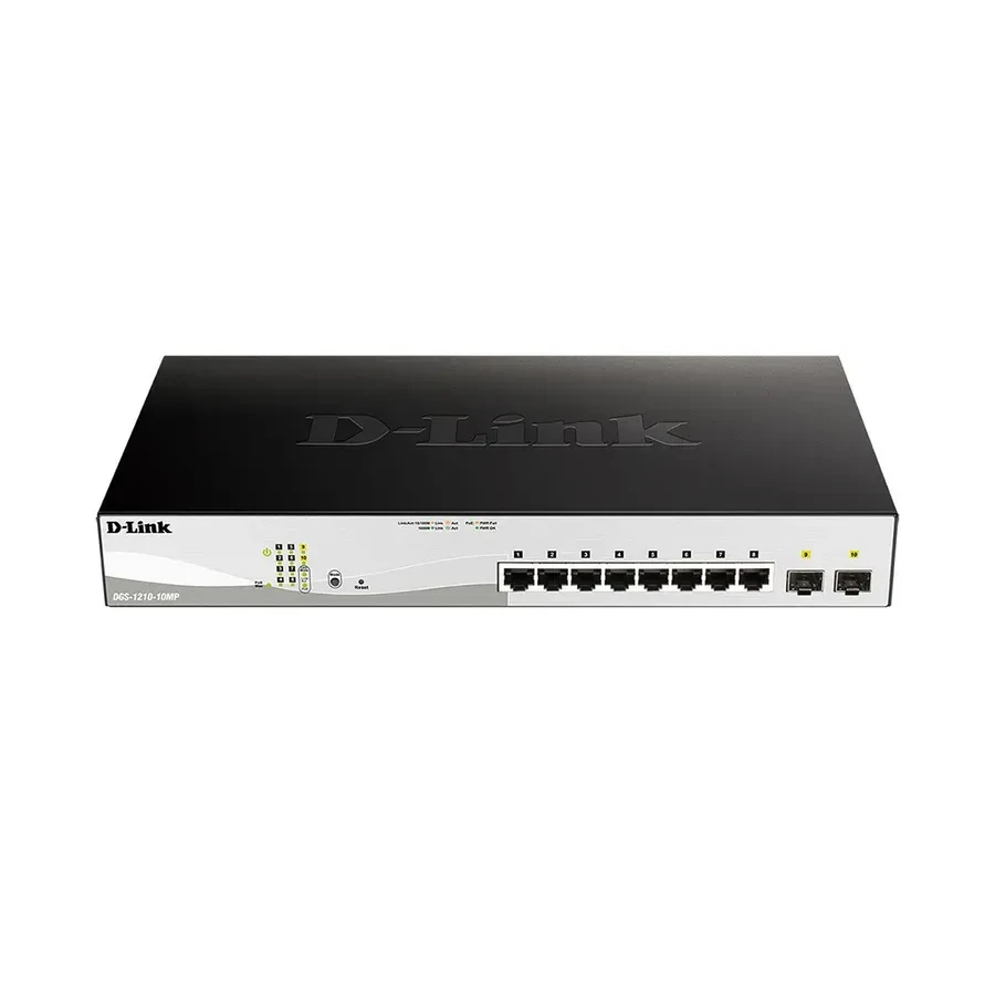 Коммутатор D-Link DGS-1210-10MP/F3A — 2