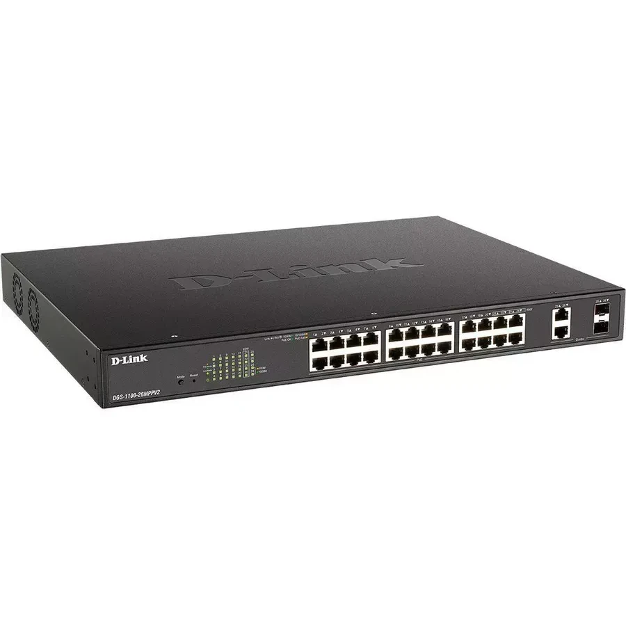 Коммутатор D-Link DGS-1100-26MPPV2/A3A — 4