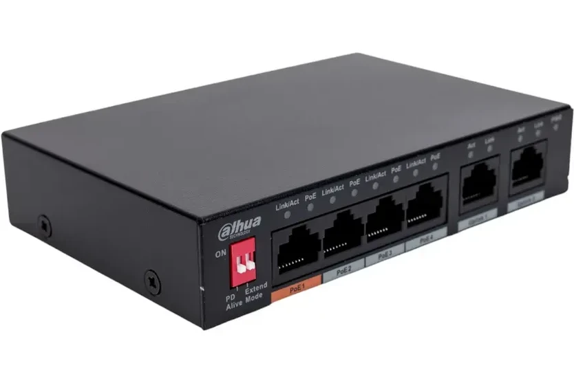 Коммутатор Dahua DH-PFS3006-4ET-60 — 2