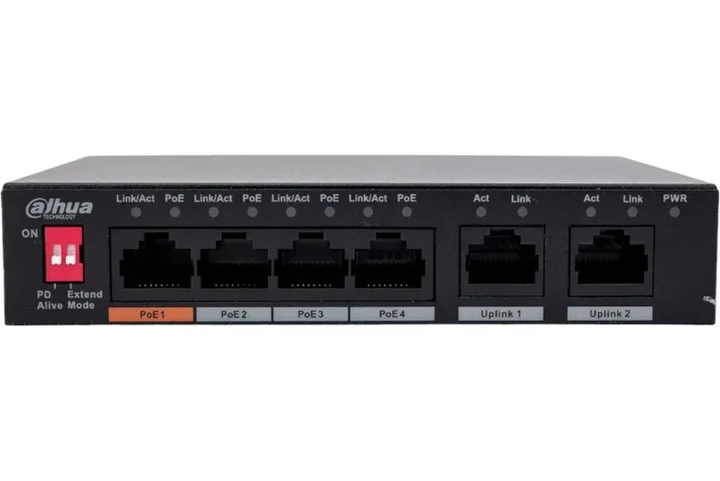 Коммутатор Dahua DH-PFS3006-4ET-60 — 3
