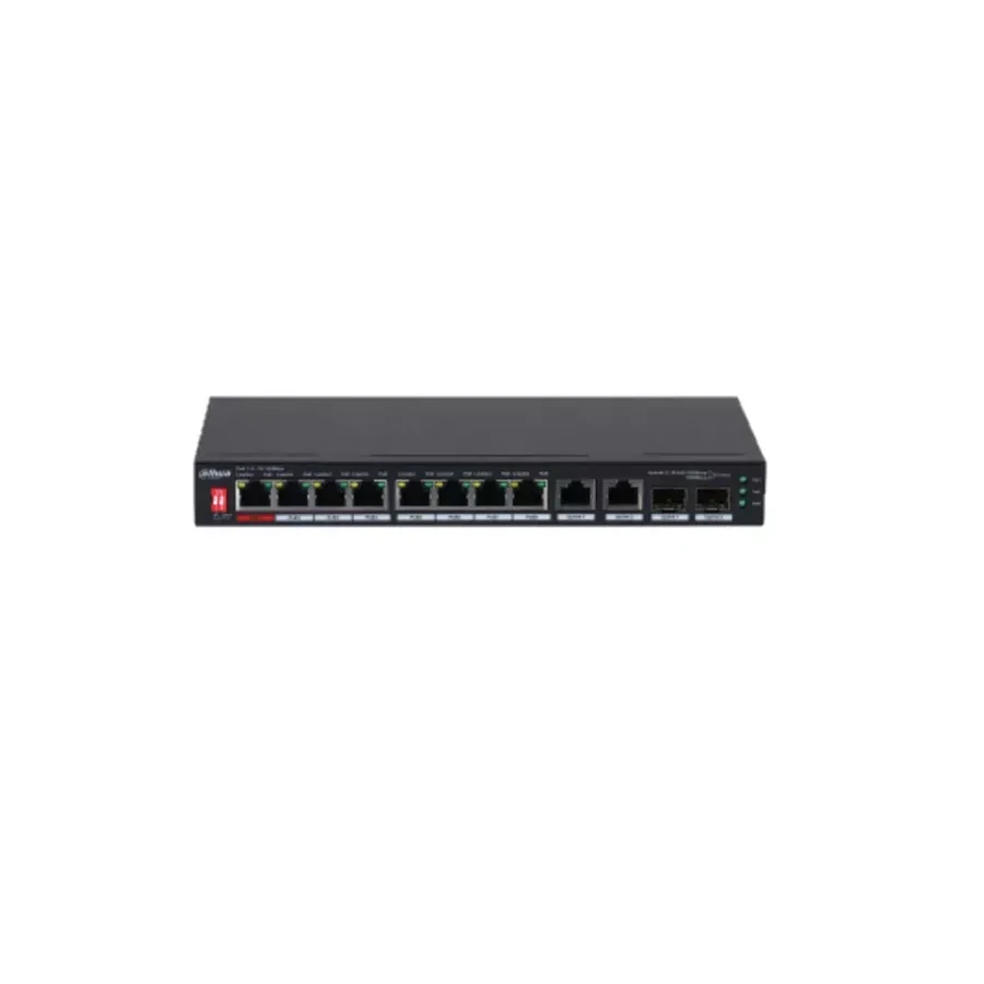Коммутатор Dahua DH-PFS3210-8ET2GF-96 — 2