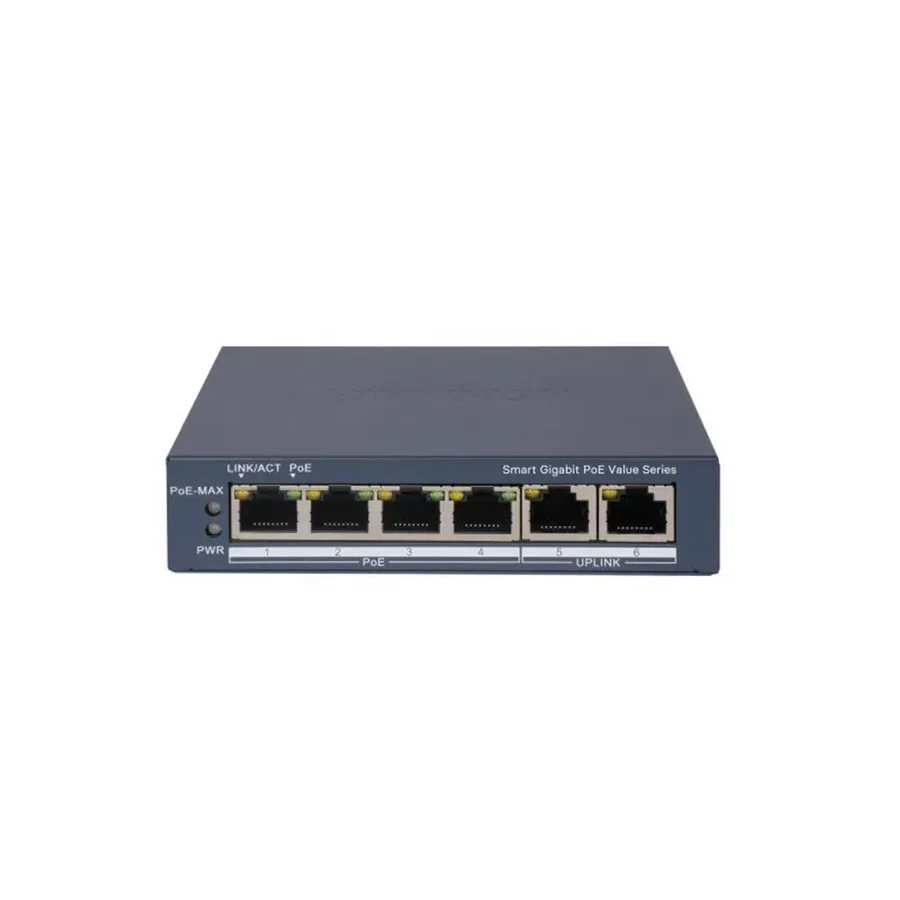 Коммутатор Hikvision DS-3E1506P-EI