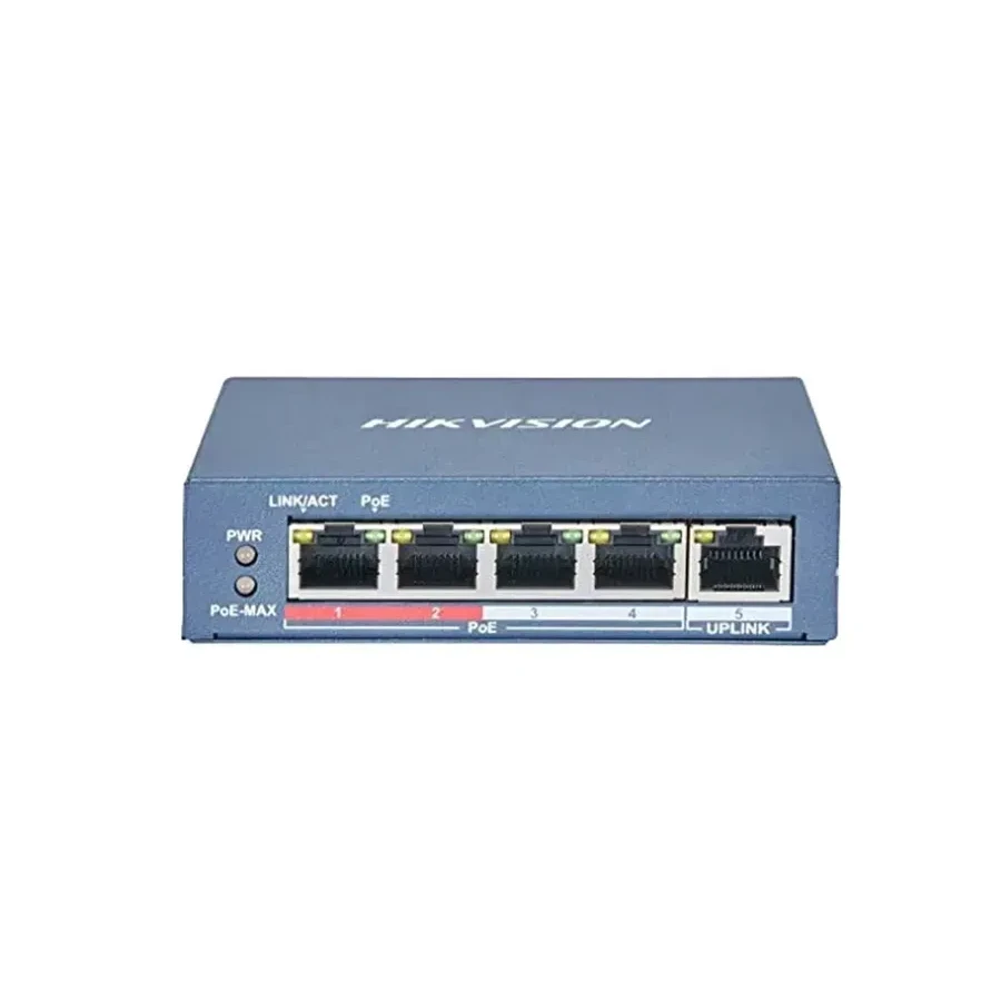 Коммутатор Hikvision DS-3E0105P-E — 2