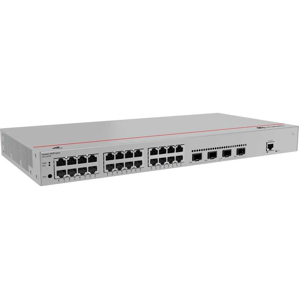 Коммутатор Huawei S310-24T4S, 24x1Gbps, 4xGE SFP — 3