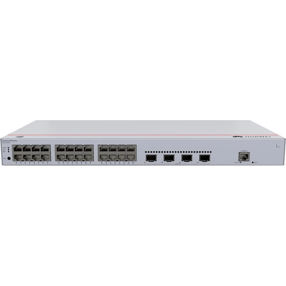Коммутатор Huawei S310-24T4X, 24x1Gbps, 4x10GE SFP+ — 2
