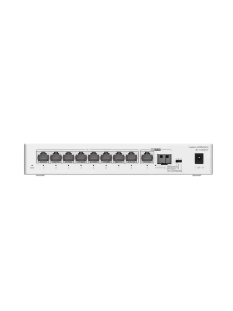 Коммутатор HUAWEI S110-8T2ST, 8x1Gbps, 1xGE SFP