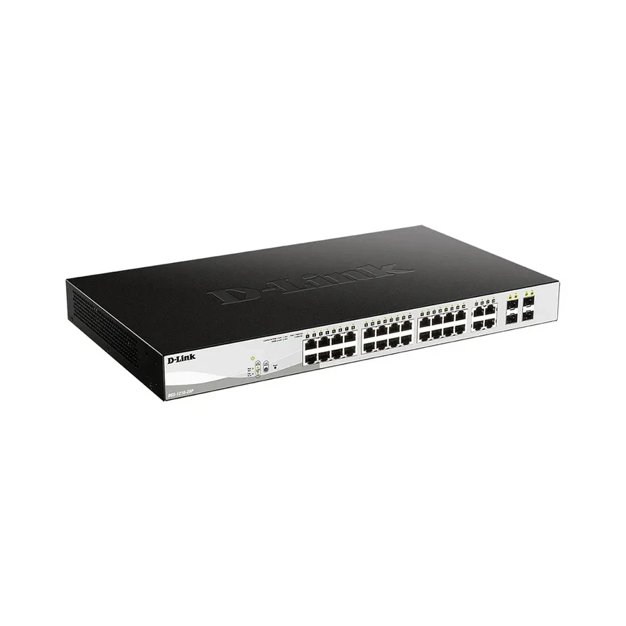 Коммутатор D-Link DGS-1210-28P 24x1GE PoE, 4xSFP — 2