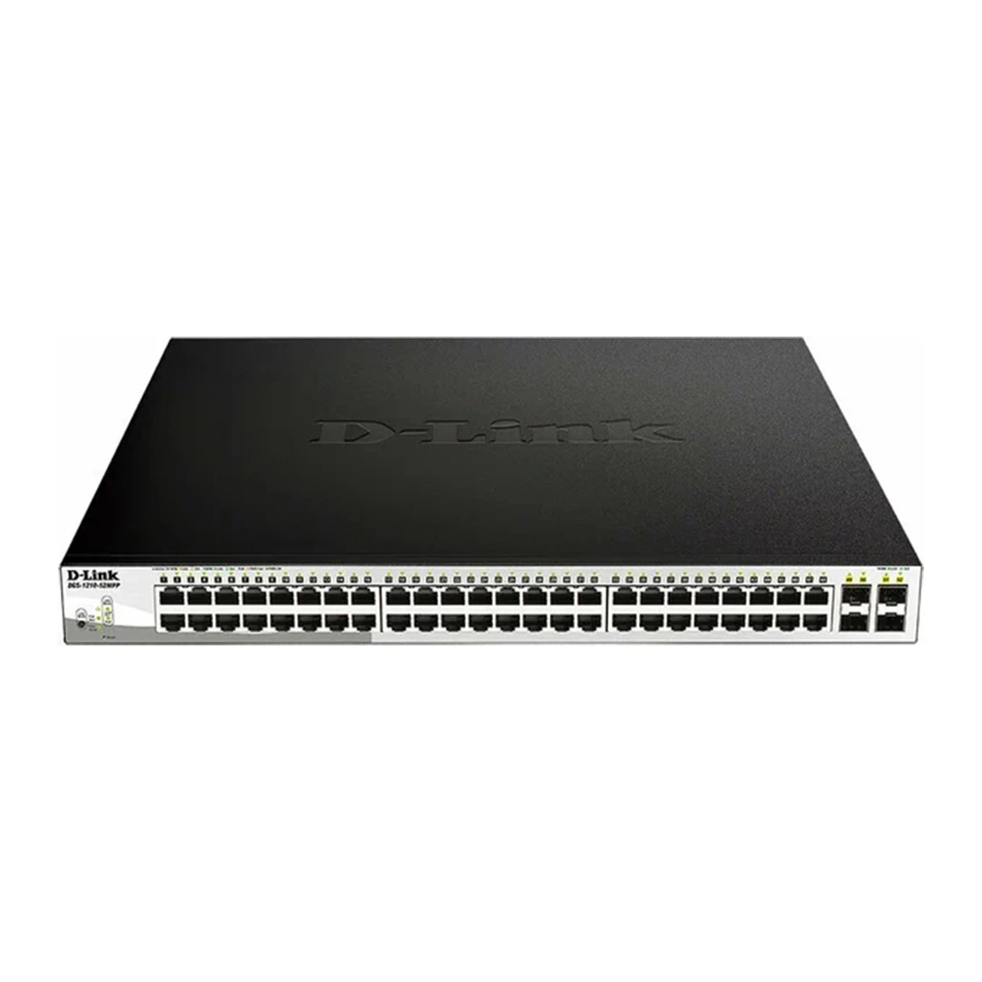 Коммутатор D-Link DGS-1210-52MPP 48x1GE PoE, 4xSFP