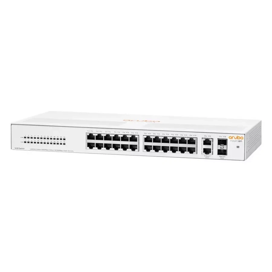 Коммутатор Aruba Instant On 1430, 26 портов 1G + 2 SFP