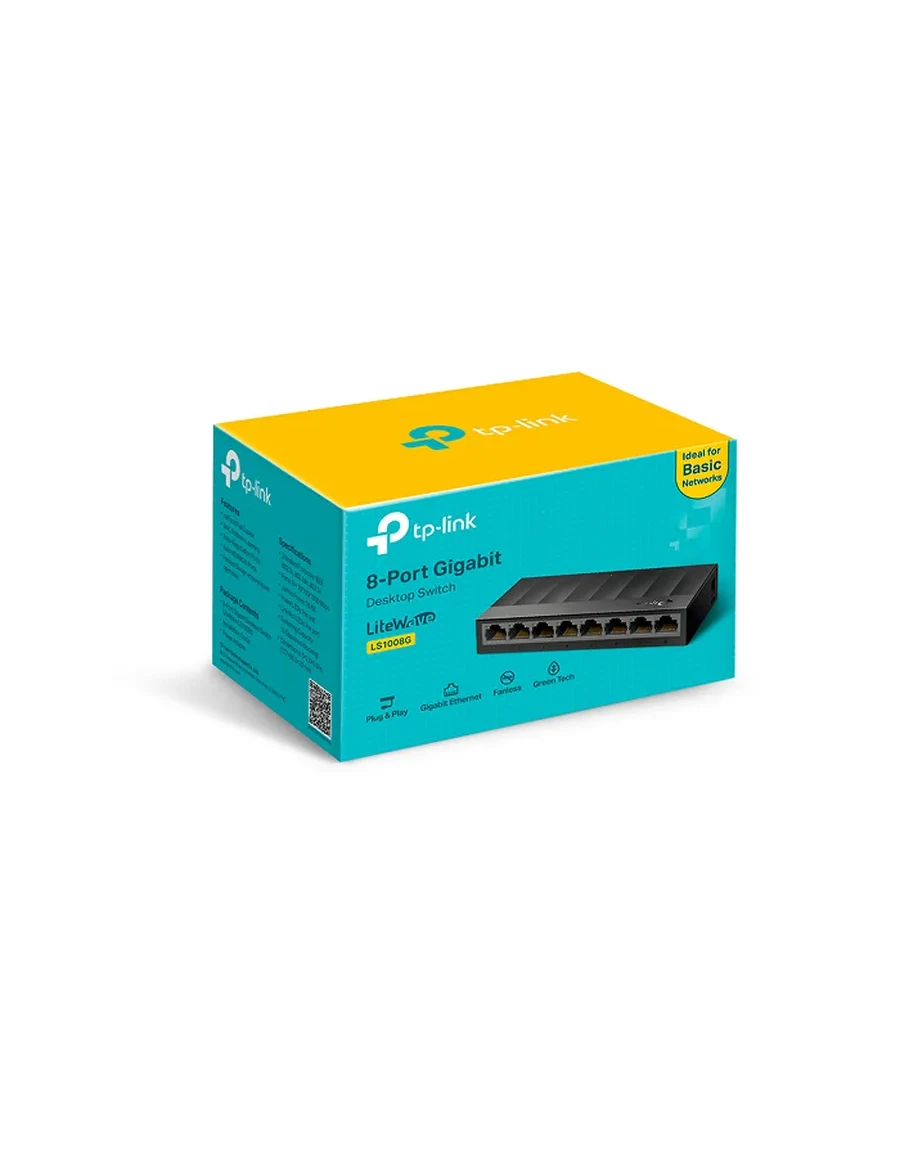 Коммутатор TP-Link LS1008G 8-портовый — 4