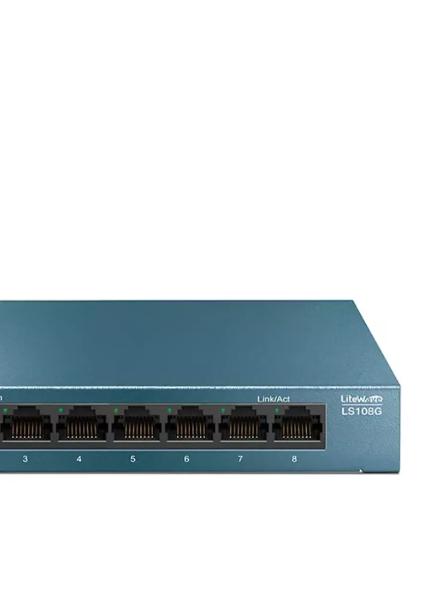 Коммутатор TP-Link LS108G, 8 портов Gigabit