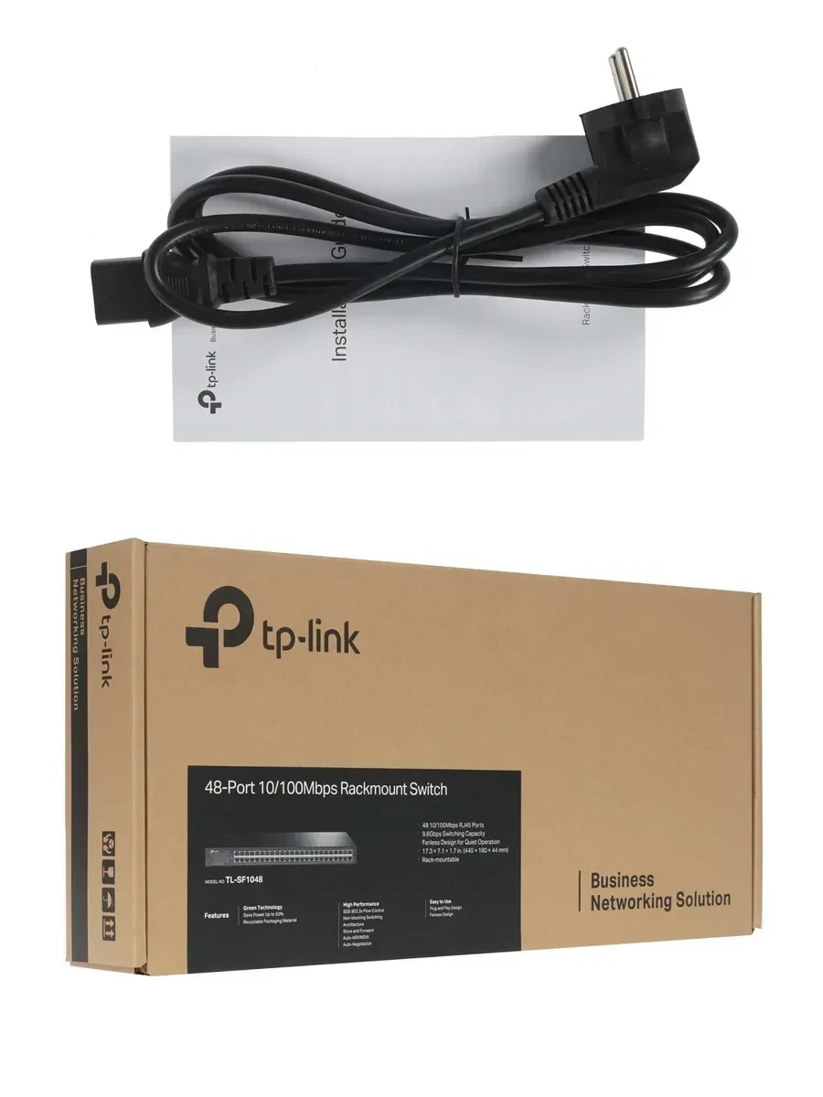 Коммутатор TP-Link TL-SF1048, 8 портов Fast Ethernet — 5