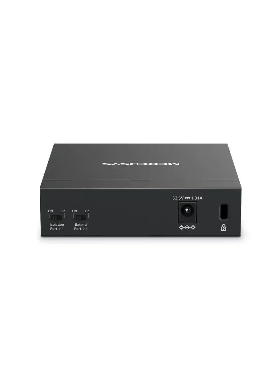 Коммутатор Mercusys MS105GP, 5 портов Gigabit — 4