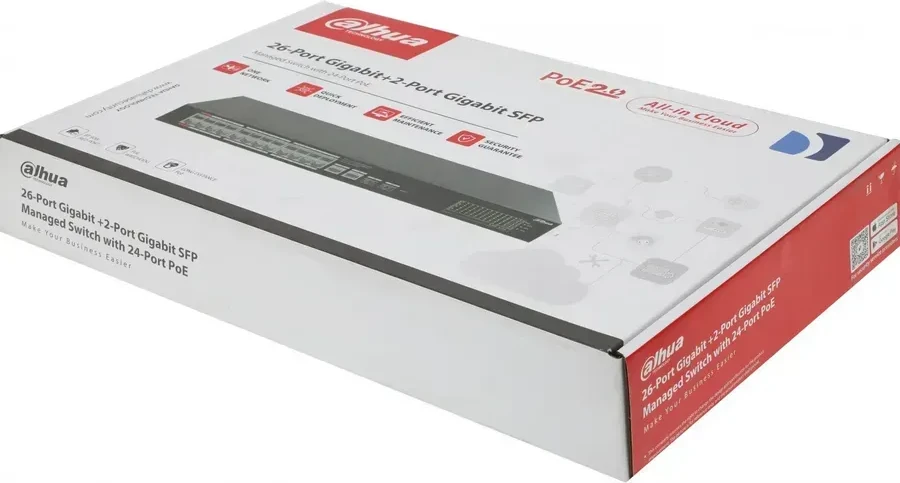 Коммутатор Dahua DH-CS4228-24GT-375, 28 портов — 3