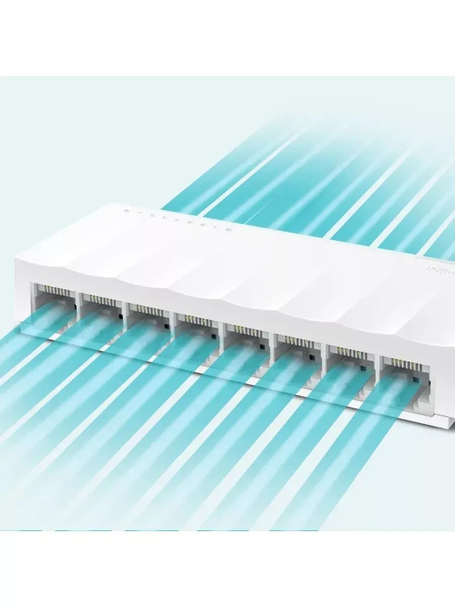 Коммутатор TP-Link LS1008, 8 портов, 10/100Mbps — 5