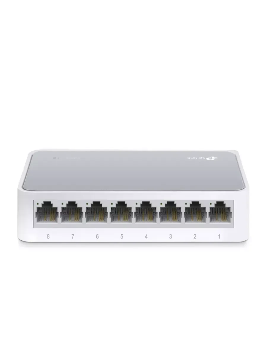 Коммутатор TP-Link TL-SF1008D, 8 портов, 10/100Mbps — 4