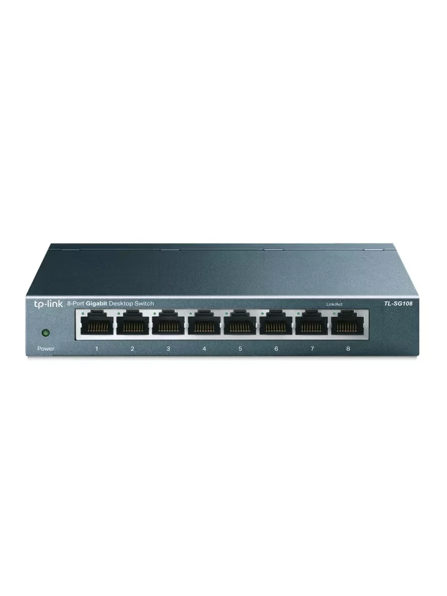 Коммутатор GbE TP-Link TL-SG108E, 8 портов, 1000Mbps — 3