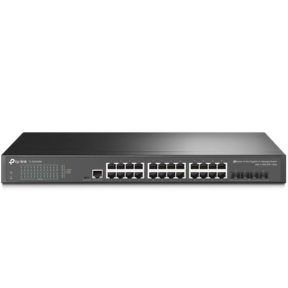 Коммутатор GbE TP-Link SG3428X, 24+4 SFP+, 10GbE — 5