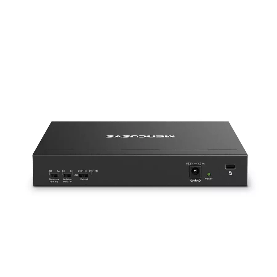 Коммутатор PoE+ Mercusys MS110P, 10 портов 10/100M — 3