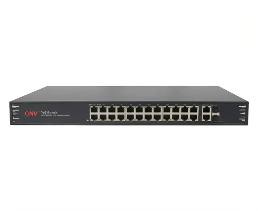 Коммутатор PoE ONV-POE33028PF 24 порта, 802.3af/at