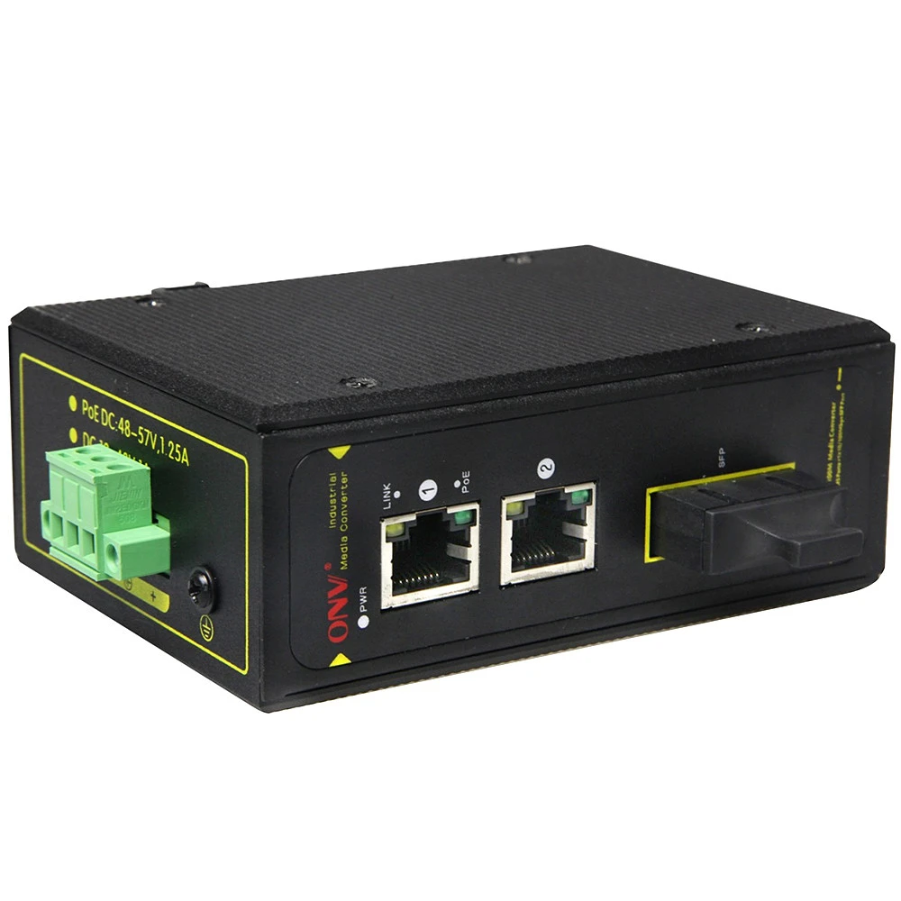 Коммутатор PoE ONV IPS31032P-M индустриальный, 2 порта — 4