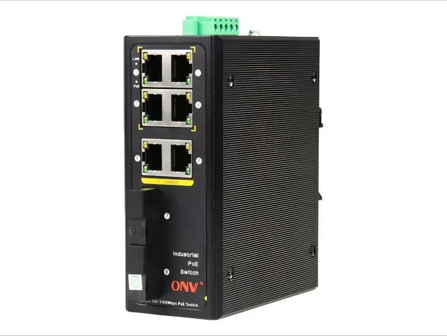 Коммутатор PoE ONV IPS31084PF-M индустриальный, 4 порта — 2
