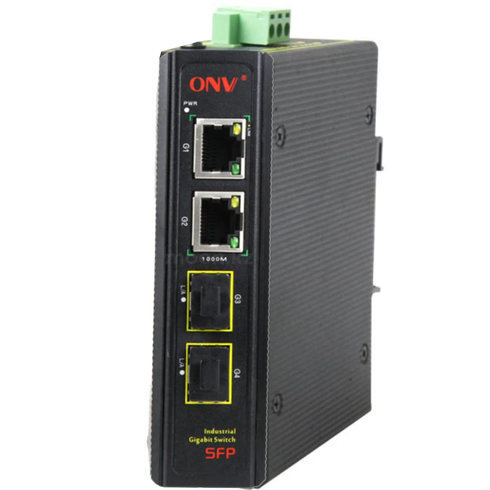 Коммутатор ONV-IPS33042F индустриальный, 2 Gbps порта — 5