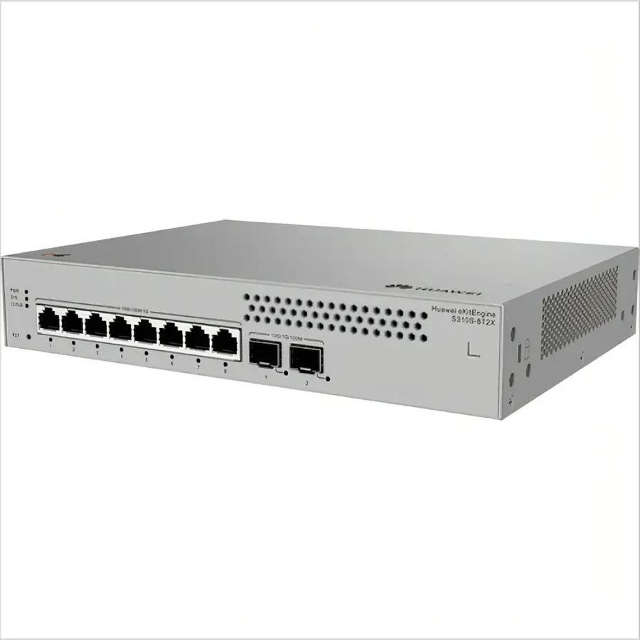Коммутатор Huawei S310S-8T2X, L2+, 8x1G + 2x10G SFP+