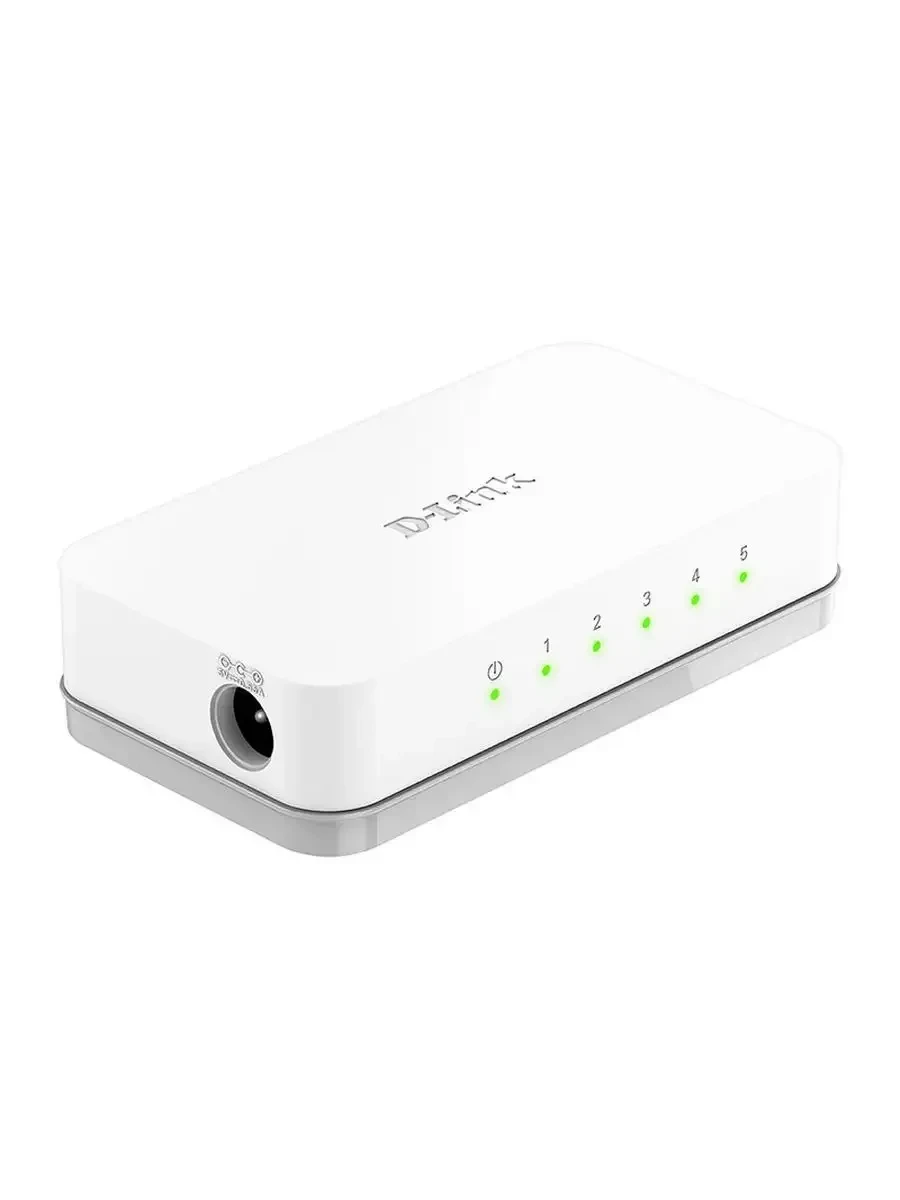 Коммутатор D-Link DES-1005C, 5 портов 10/100M, plastik — 2