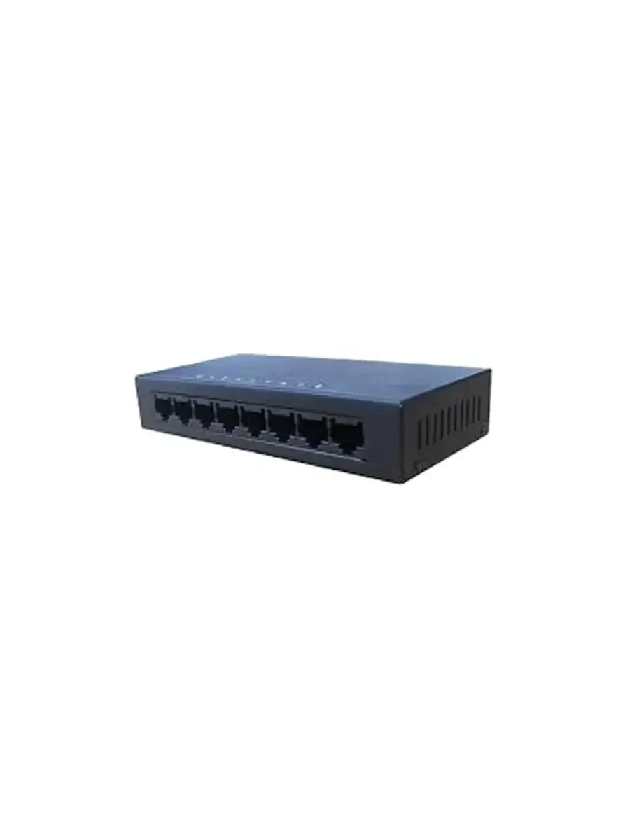 Коммутатор BDCOM S1008C, 8 портов 10/100M, металлический