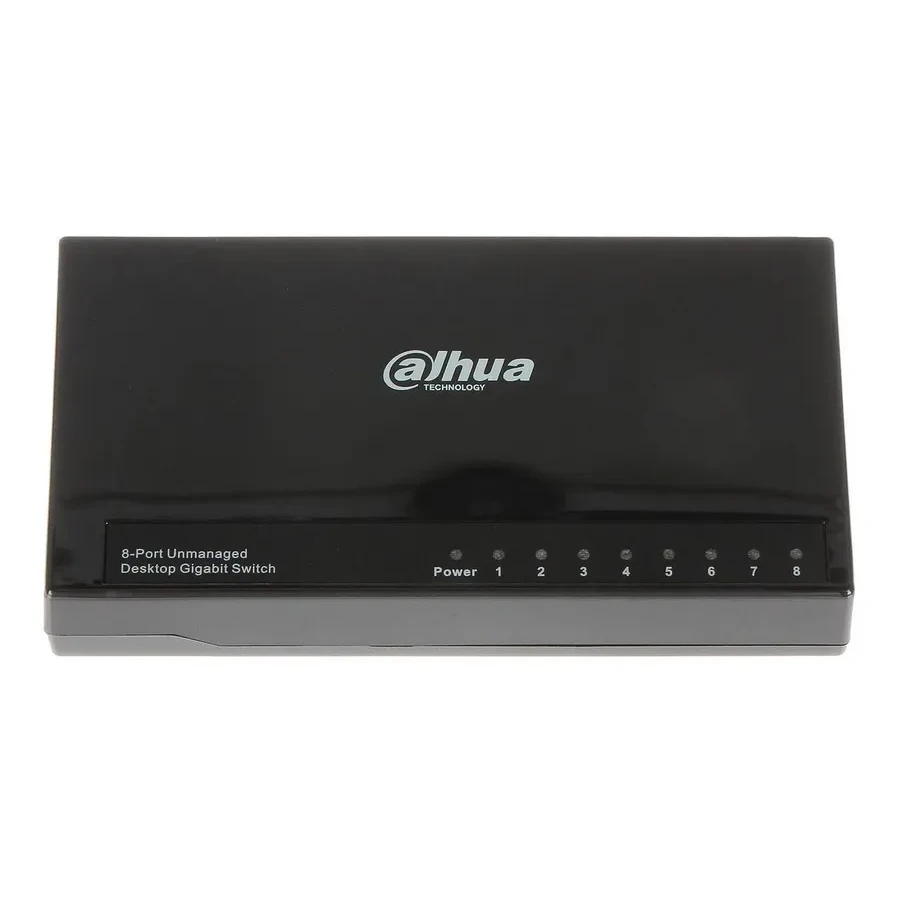 Коммутатор Dahua DH-PFS3008-8GT-L, 8 портов gigabit — 2