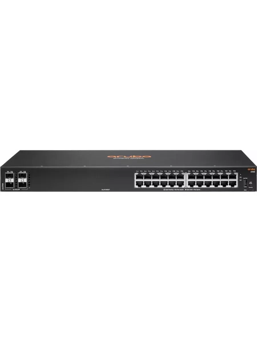 Коммутатор HP Aruba 6100 24G 4SFP+ Switch — 2