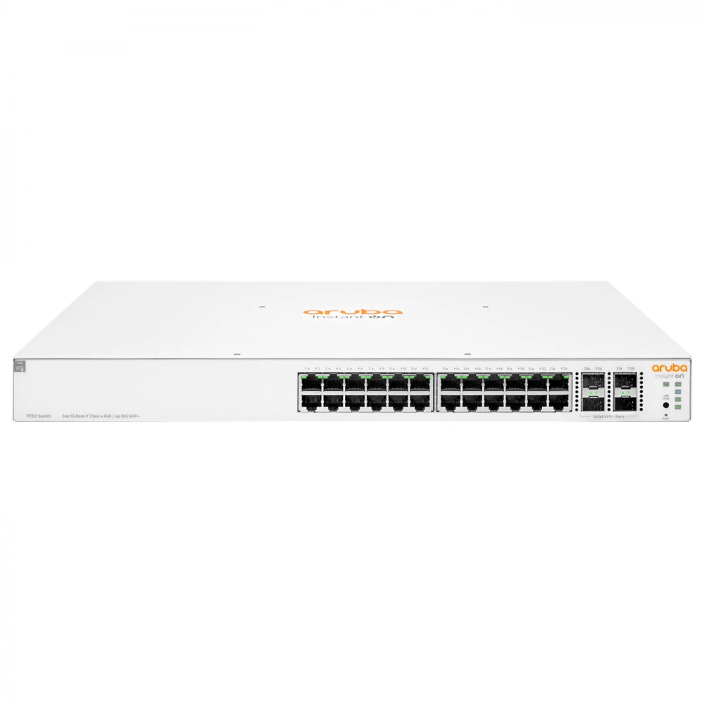 Коммутатор HP Aruba Instant On 1830 24G 12p PoE 2SFP 195W — 4