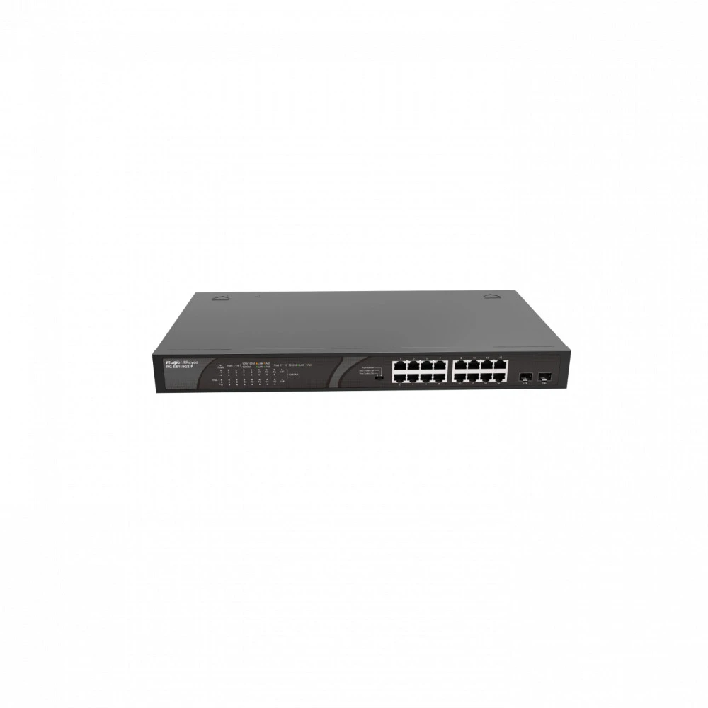 Коммутатор Reyee RG-ES118GS-P 16Gb PoE — 4
