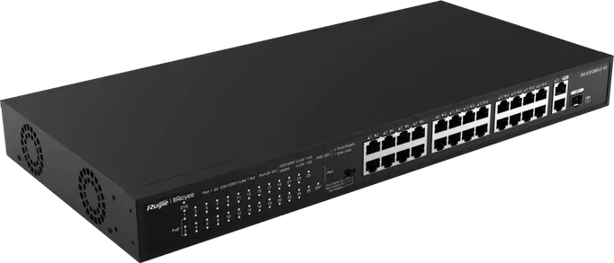 Коммутатор Reyee RG-ES126S-P V2 24x10/100 PoE — 2