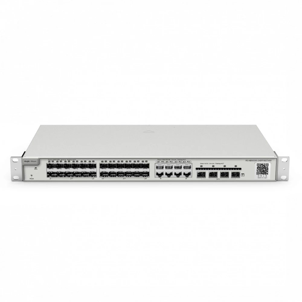 Коммутатор Reyee RG-NBS5200-24SFP/8GT4XS, 8 Гбит, 24 SFP — 2