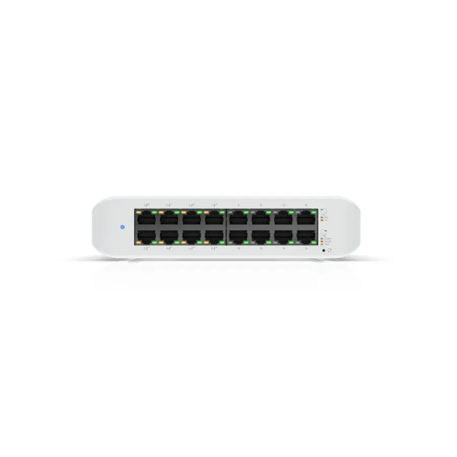 Коммутатор UBIQUITI UniFi Switch Lite 16, 16x1G, 8xPoE — 5