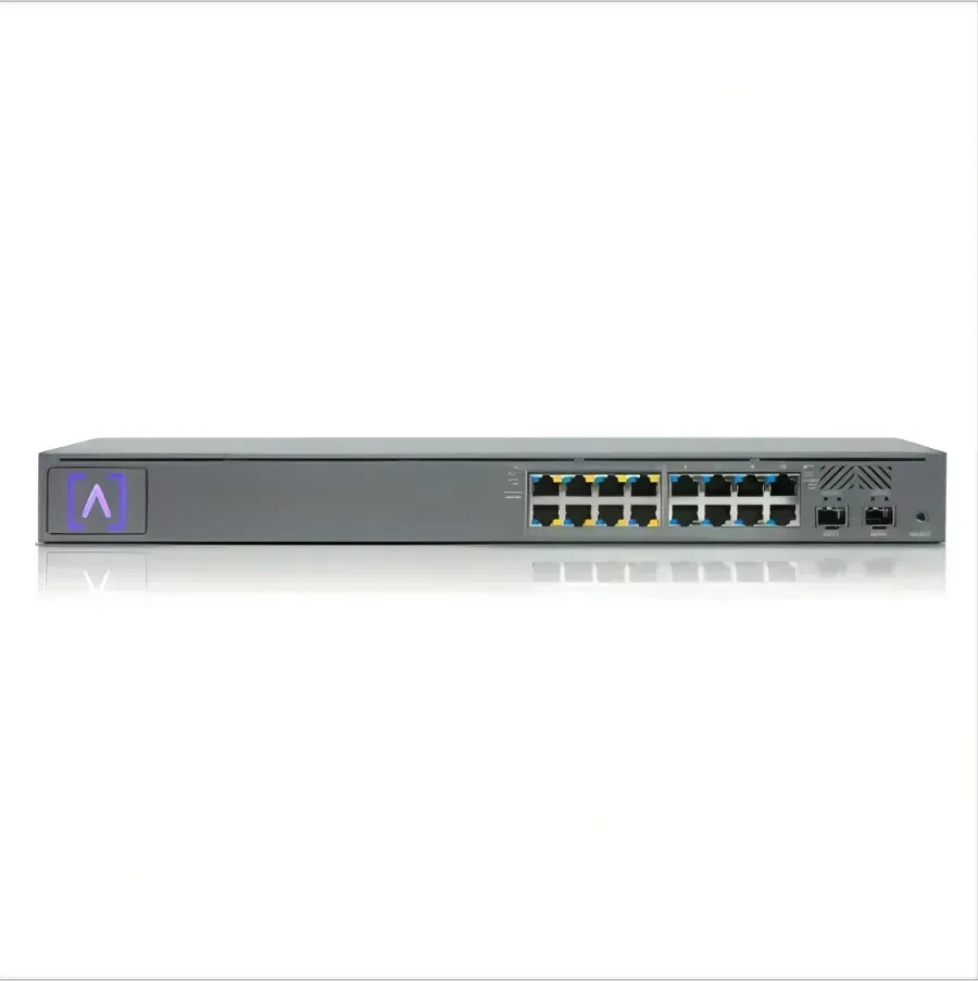 Коммутатор Alta Labs S16-POE, 16xG LAN, 2xSFP, 8xPoE+ — 3
